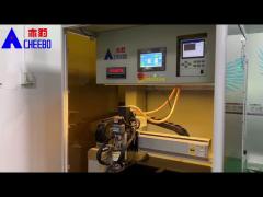 Single side rotating head automatic spot welder