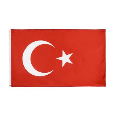 China OEM Available 1 PC Ready To Ship 3x5ft 90x150cm Tur TR Turkey Flag for sale