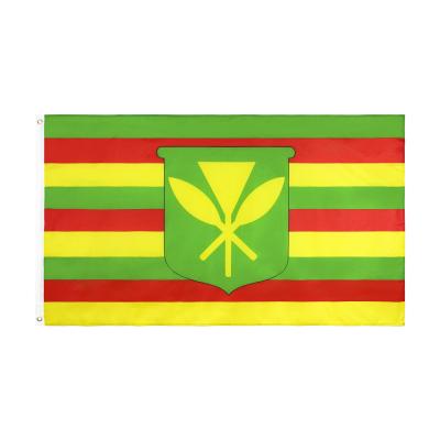 China OEM Available 1 PC Ready To Ship 3x5 ft 90x150cm Hawaii Kanaka Maoli Flag for sale