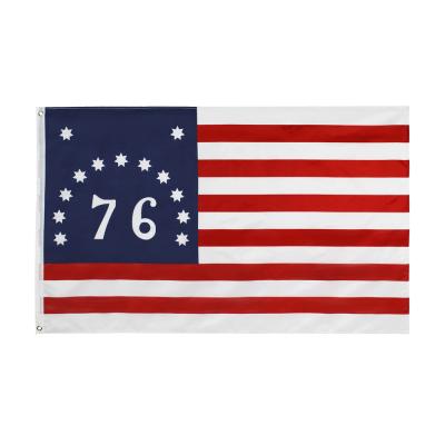 China OEM 1 PC Available Ready To Ship 3x5ft 90x150cm Bennington 1776 American Revolution Flags for sale