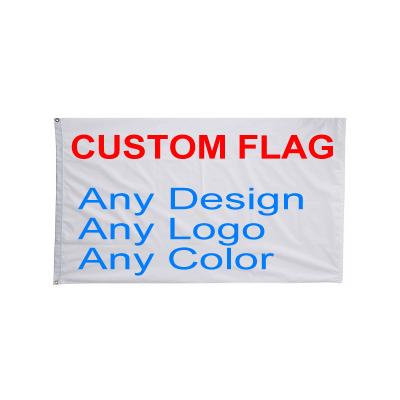 China Hanging 1 PC Available 3x5 ft 90x150cm Customize Design Custom Print Logo Flag for sale