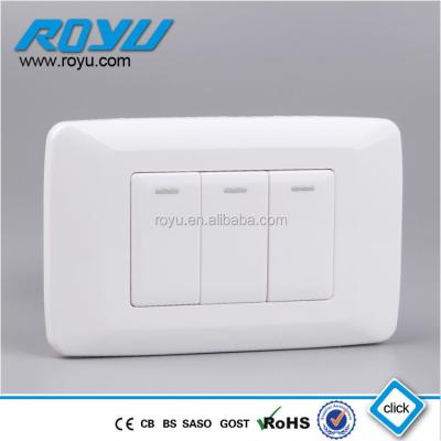 China LIDE S13K1-A 120x70mm House Electrical Switches for sale