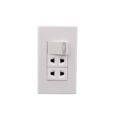 China Dual 15a Residential/General Purpose Electrical Wall Outlet South Africa for sale