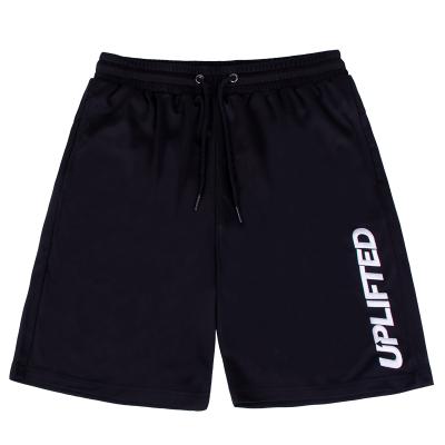 China Anti-Wrinkle Summer Sport Workout Embroidery Lightweight Custom Color Men's Mesh Gym Shorts for sale