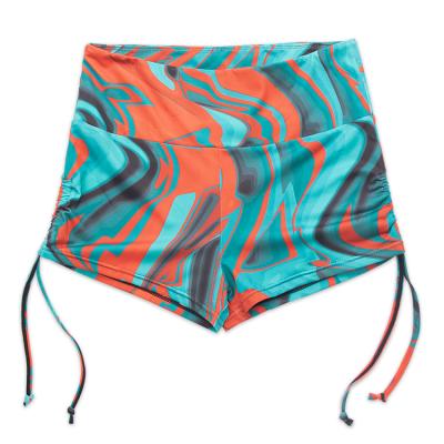 China Breathable Swim Shorts Bikini Bottom Beach Custom Women Swim Trunks for sale