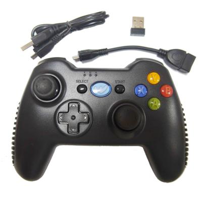 China ABS Game Joypads 2.4G Wireless Gamepad for PS3/PC/Android Device Gamepad and MINI Dongle Receiver Controller for sale