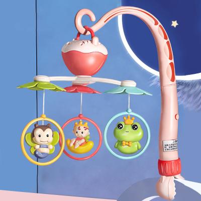 China Musical 360 Rotate Hanging Rattle Timing Baby Musical Mobile Toys Bed Bell Crib Child Music Bed Bell Toys Mobile Baby Toys For Sale for sale