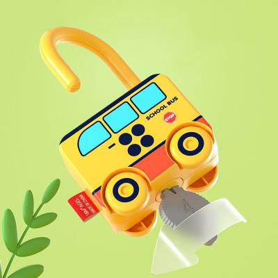 China 6 PCS Educational Baby Sensory Toys Eco-friendly Material Kids Early Learning Locks Toys Enlightenment Math Matching Educational Toys For Sale for sale