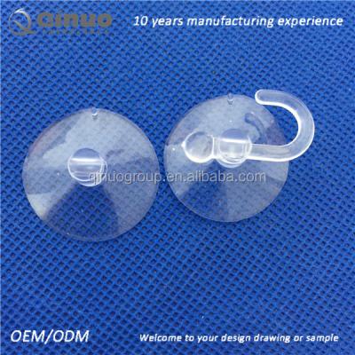 China High Quality Transparent PVC Vacuum Rubber Clear Suction Cups for sale