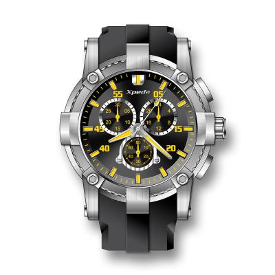 China Stylish Expensive Chronograph TIME BOX TC567J Hong Kong Manufacture Branded Watches For Men for sale