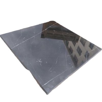 China Modern Wholeslaes China Black Marquina Marble Tile With White Veins For Flooring for sale