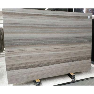 China shopping & Resident Decoration Vein Chinese Crystal Wood Marble Natural Stone Slab for sale