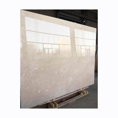 China Lehmann Modern Beige Cream Marble Polished Tiles For Wall Cladding for sale