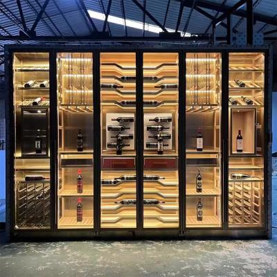 China Modern Wine Expandable Multi Cabinet Bedroom Furniture Living Room Materials Glass Bar Living Room Furniture for sale