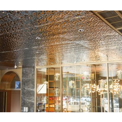 China Modern Modern Hotel Hall Project Wall Decorative Ceiling Panels Artistic Interior Wall Panel Ceilings for sale