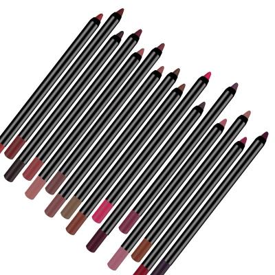 China OEM Waterproof Long Lasting Waterproof Matte Lip Liner Pencil Multiple Color Lipstick Pencil for sale