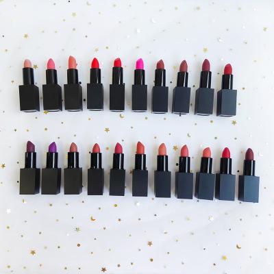 China Wholesale Waterproof Creamy Unique Matte Lipstick Vegan Custom Lipstick Private Label Lipstick for sale