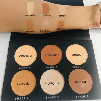 China Hot Selling CRAYON CORRECTEUR Face Concealer Contouring Cream Makeup Palette 2021 New for sale