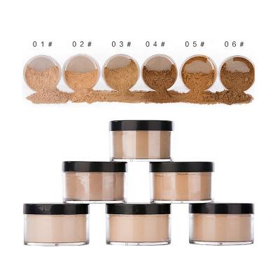 China Waterproof Your Own Brand Cosmetics Private Label Face Makeup Translucent Setting Loose Powder for sale