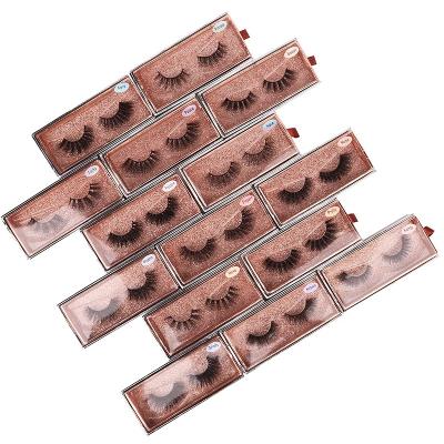 China Best Quality OEM High Quality Mink Eyelashes With Smoke Pull Eyelashes Packaging Box for sale