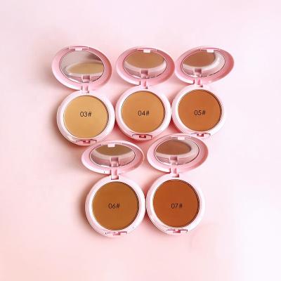 China OEM Natural Cosmetics Manufacturers Custom Long Lasting Waterproof Pressed Powder for sale