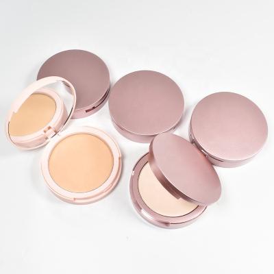 China Hot Selling Natural Pressed To Dust 8 Color Custom Cosmetics Face Foundation Makeup Pressed Powder for sale