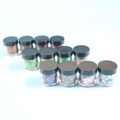 China Best Selling Waterproof Pressed Glitter Makeup Eyeshadow Glitter Powder for sale