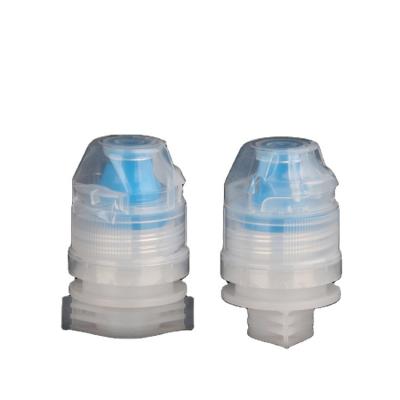 China Non Spill Sport 28 Mm Plastic Flip Top Cap For Water Bottle Bag for sale