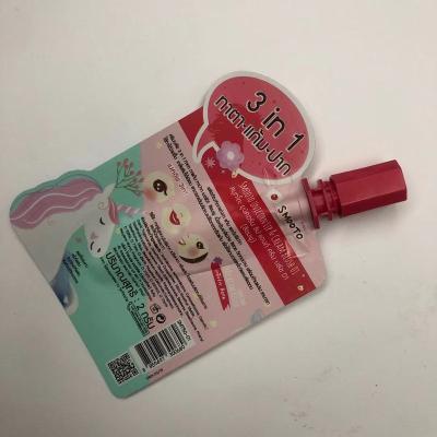 China Disposable Special Shape Bag For Cosmetic Skin Cream BB Cream Shampoo for sale