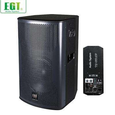 China Best Selling High Density Board Active Two Way Class D Amplifier Speaker Professional for sale