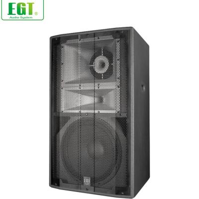 China Professional Full Range Speaker Maple High Quality 1x15