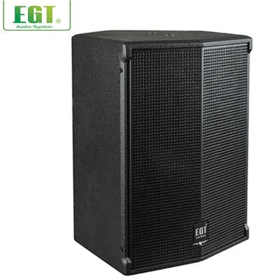 China NEW PRODUCT 12 Inch Birch Plywood Speaker High Quality Coaxial Passive Outdoor Concert Speaker Professional Stage Loudspeaker for sale