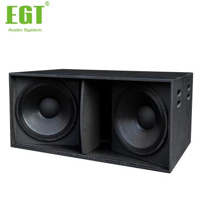 China 2021 Newly Launched Birch Plywood Lines 12 Inch Passive Array Woofer Speaker 18 Inch Subwoofer for sale