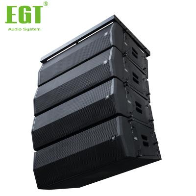 China 12 Inch Line Array Birch Plywood Dual Line Speaker Concert Stage Speakers 700+500 Per Watt Array Power for sale