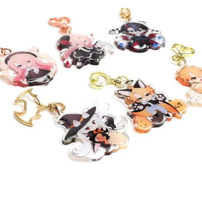 China Lingban eco-friendly make own design phone bag kawaii custom holographic glitter epoxy resin acrylic charm for sale