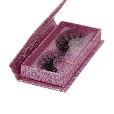 China Wholesale Private Label 3D Mink Lash 3D False Eyelashes Multilayer Individual Natural Fluffy Silk Lashes for sale