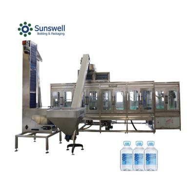 China High Speed Mineral Water Bottle Making Machine Price 5L Barrel Pure Mineral Water Filling Production Line for sale