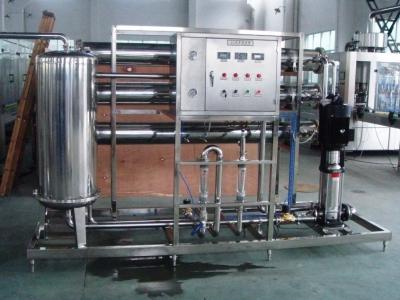 China 2 stage RO Water Treatment Equipments for preparation of water for beverage industry for sale