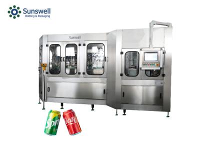 China Automatic Aluminum Can CSD Carbonated Beverage Drink Filling Sealing Machine for sale