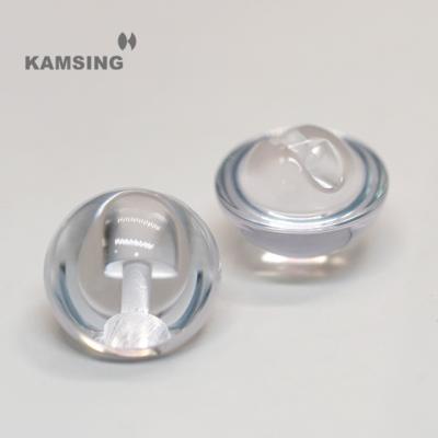 China Dry Cleaning KAMSING- High Quality Transparent Colored   Resin Buttons For Ladies Shirts And Clothing Buttons for sale