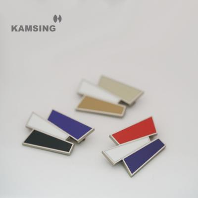 China Kamsing Brooches Pin Epoxy Zinc Alloy Metal Irregular Casual Brooch - New Style Nickel Free Colorful Badge For Casual Shirt for sale