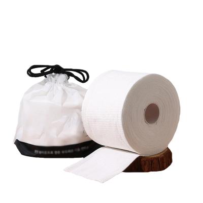 China Disposable Super Soft Hypoallergenic Dry Cotton Biodegradable Nonwoven Face Towel For Sensitive Skin for sale