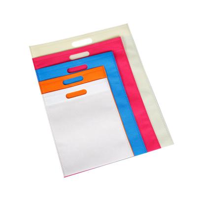 China Eco-Friendly Reusable Wholesale Custom Cut Reusable High Quality Non Woven Bags Recyclable for sale