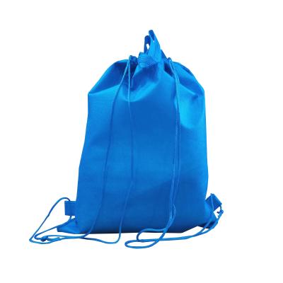 China Eco-friendly reusable shopping pringting wholesale non woven kids backpack drawstring shoe bag for sale