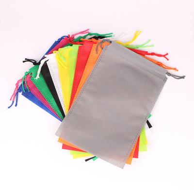 China Custom Reusable Eco-Friendly Non-Woven Fabric Dust Bag Eco Friendly Nonwoven Drawstring Bag for sale