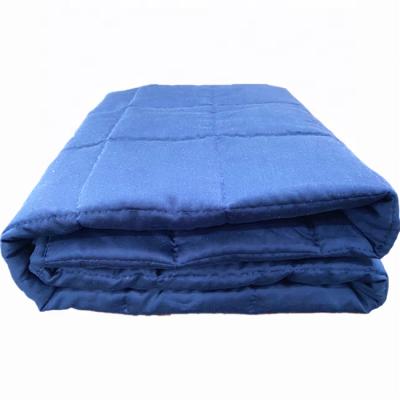 China Anti Dust Mite Bamboo Cooling Weighted Blanket For Adults Premium Weighted Cooling Blanket 20 lbs for sale