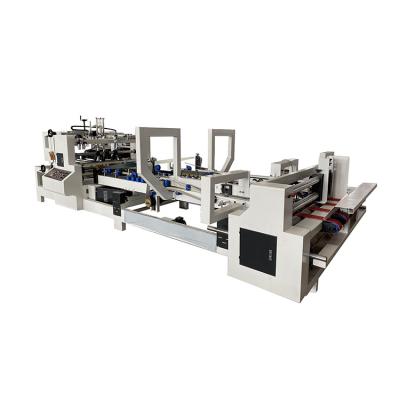 China High Level High Level Full Automatic Gluer Machine Full Automatic Corrugated Cardboard Folder Cartoner For Sale for sale