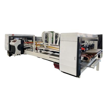 China Factory Sales Hot Cardboard Box Making Machine /Automatic Folder Gluer and Stapler Machine for sale