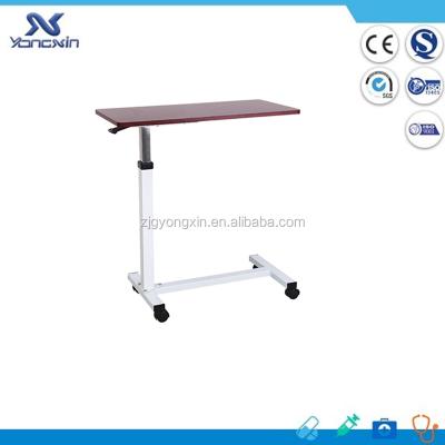 China YXZ-022 Hospital Traditional Wooden Standard Dining Table For Patient Over Bed for sale