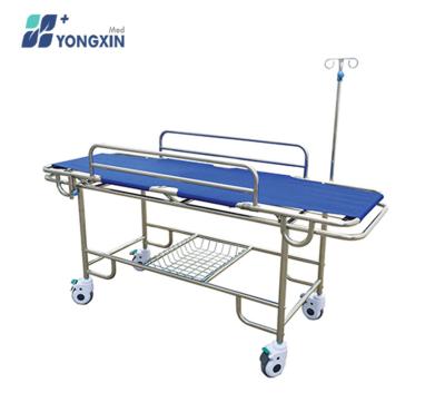 China YX-3 Modern Stainless Steel Patient Stretcher Trolley for sale